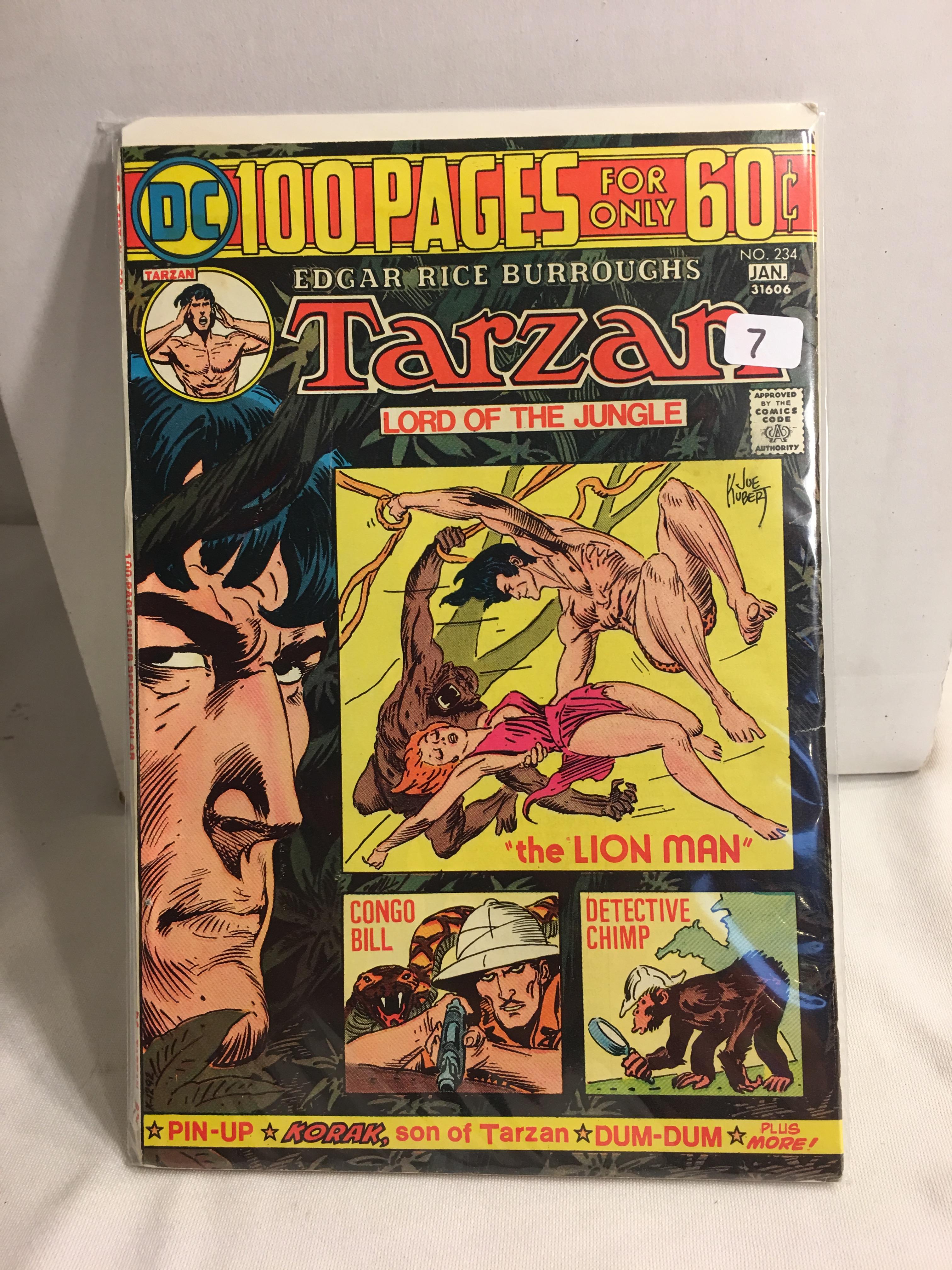 Collector Vtge DC, 100 Page Super Spectacular Edgar Rice Burroughhs Tarzan Lord of The Jungle No.234