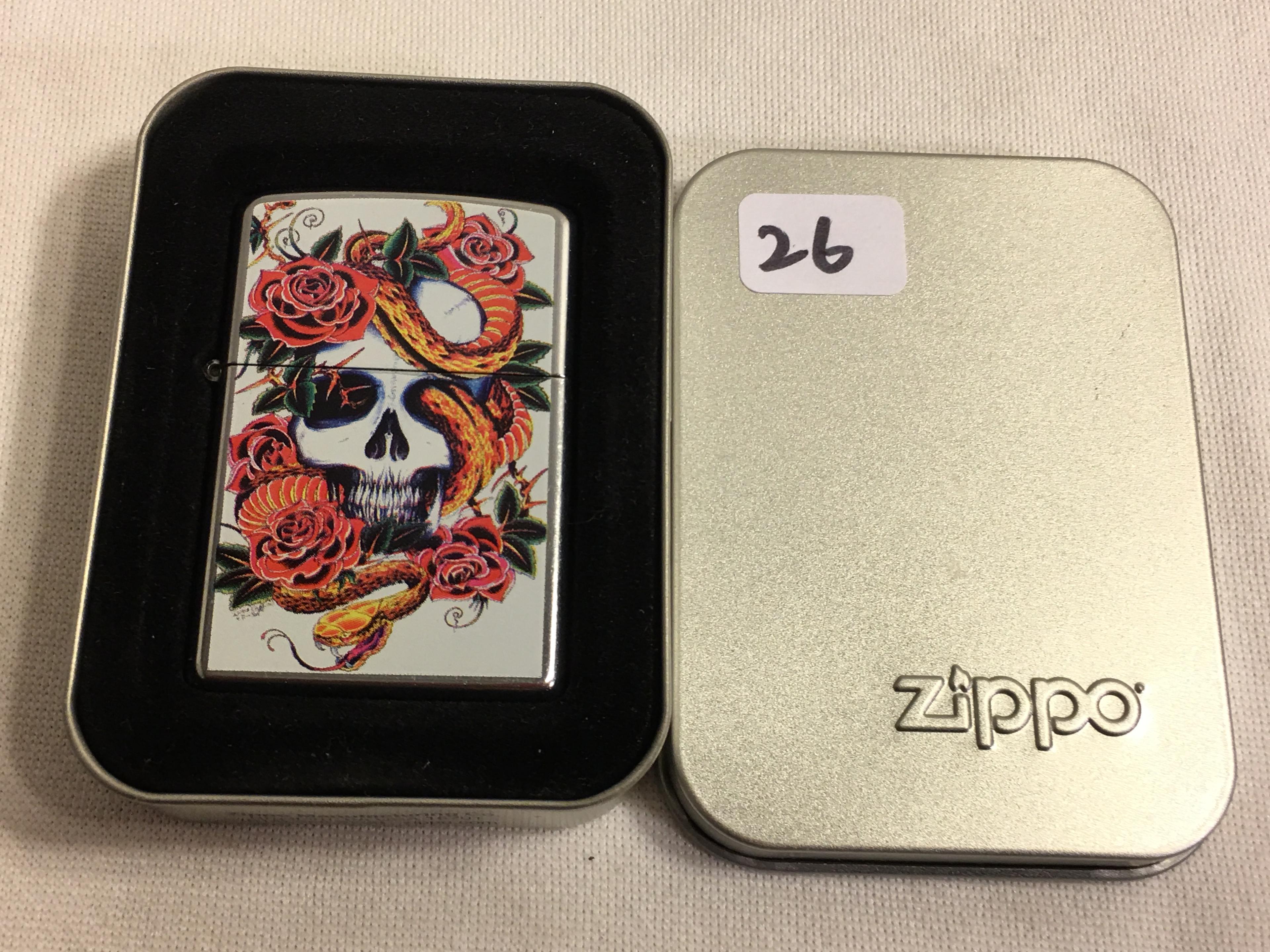 Collector  J Zippo 07 Bradford Made in USA The Traditions Pocket Lighter 2.1/4"tall