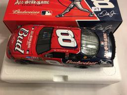 Action 2005 MC Chrome Earnhardt Jr. #8 Budweiser/MLB All-Star Game 1:24 Scale Stock Car #110459