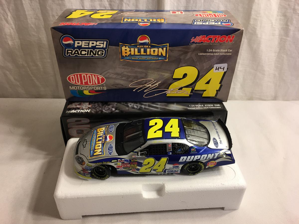 Action Racing 2004 Monte Carlo Jeff Gordon #24 DuPont/Pepsi Billion Dollar 1 of 312 Car 1:24 Stock C