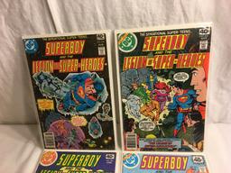 Lot of 4 Pcs. Vintage DC, Superboy and the Legions Of Super-Heroes No.251.252.253.254.