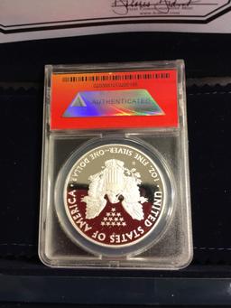 Collector 2012 SF $1 Silver Eagle ANACS PR69 United States Mint 5331-S12PR69-MB #359396