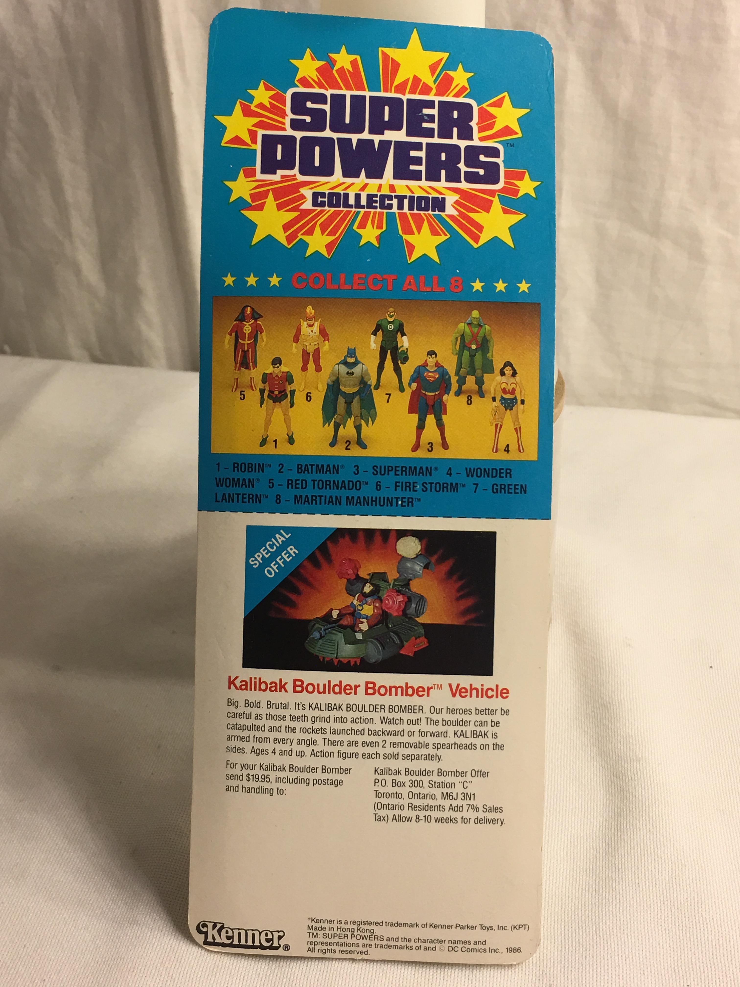 Collector NIP Kenner Vintage 1986 DC, Comics Super Powers Collection Batman Action Figure 4.5"Tall
