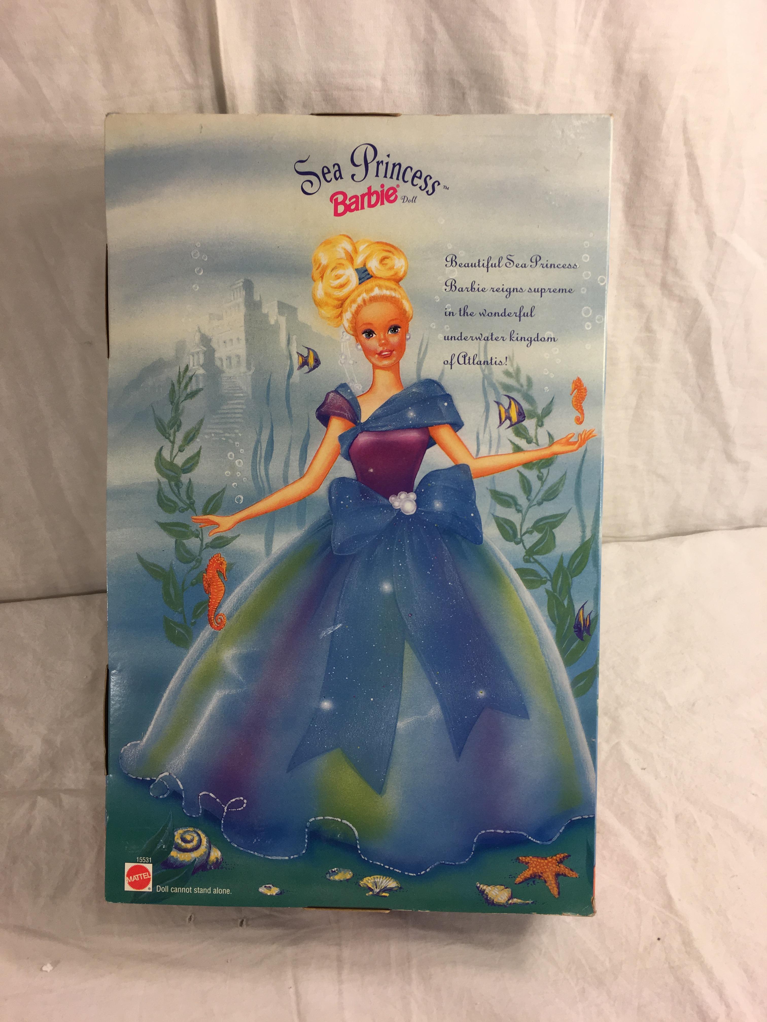 NIB Barbie Mattel Sea Princess Service Merchandise Limited Edition Doll 13.5"Tall Box