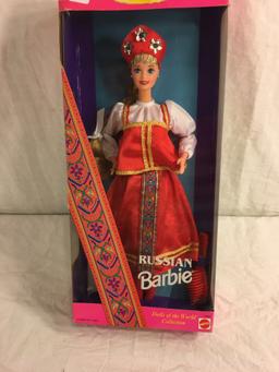 NIB Barbie Mattel Collector Edition Russian Barbie Dolls Of The World Collection 12"Tall Box