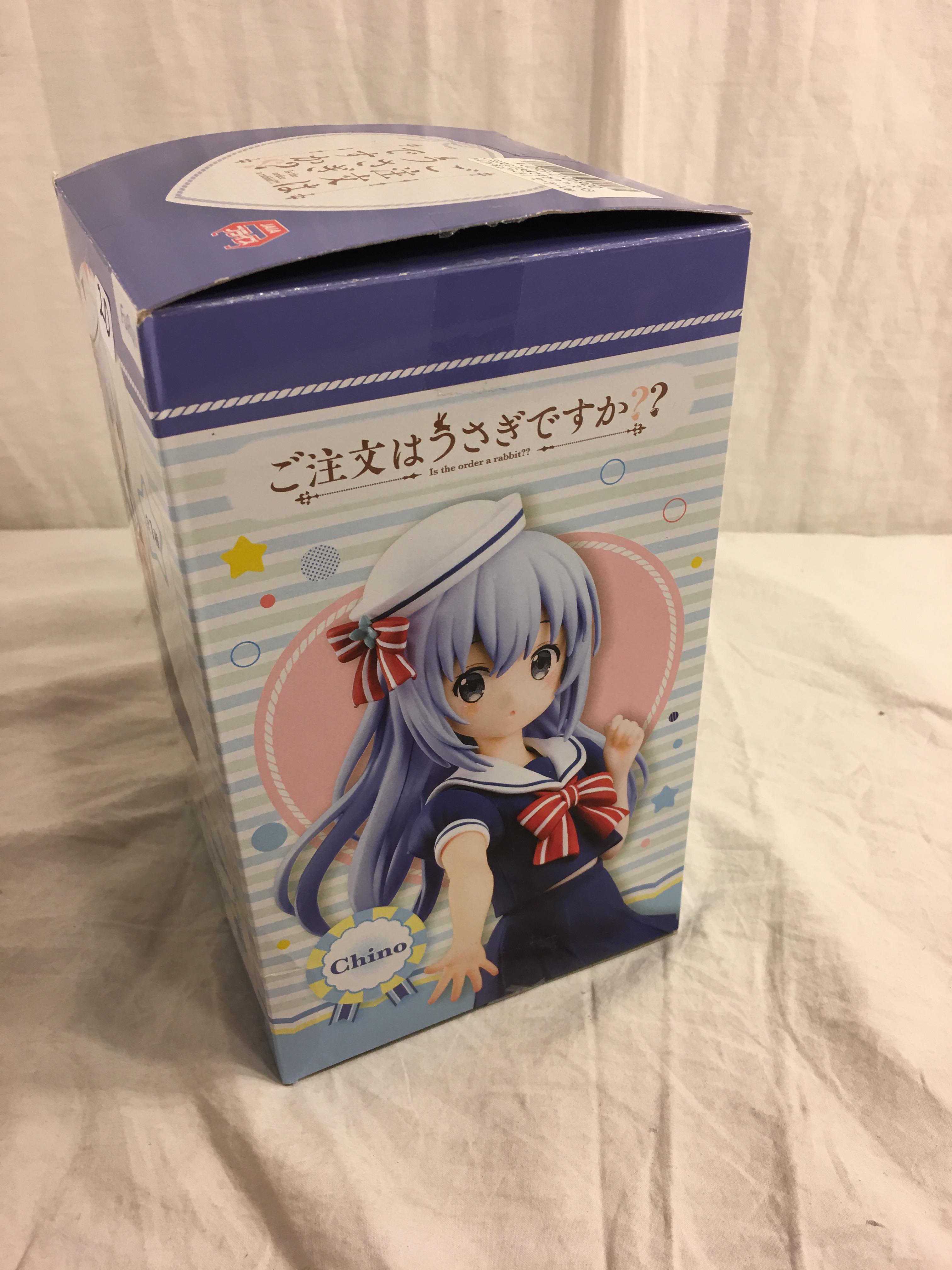 New Collector JAIA Anime Is the Order a Rabbit? Chino Sailor Uniform Ver Figure FuRyu 7.7/8"Box