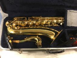 Collector Vintage Conn Shooting Star Tenor Saxophone Mexico Serial No. N 86314