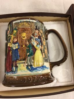 Collector Beswick Royal Doulton Tankard Stein Mug in case