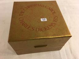 Collector Beswick Royal Doulton 1975 Christmas Carol Tankard Stein Mug in case