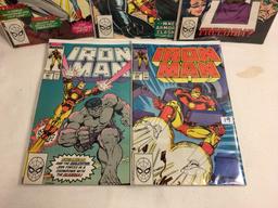 Lot of 5 Collector Vintage Marvel Comics The Invincible Iron Man No.246.247.248.249.252.