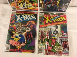 Lot of 4 Pcs Collector Vintage Marvel The Uncanny X-Men Comic Books No.111.112.114.116.