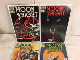 Lot of 4 Pcs Collector Vintage Marvel Comics Moon Knight Comic Books No.27.28.29.30.