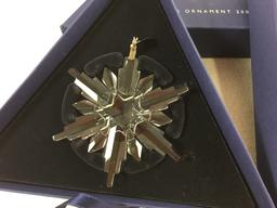 Collector Swarovski Annual Edition Christmas Ornament 2006 Swarovski Crystal  Star