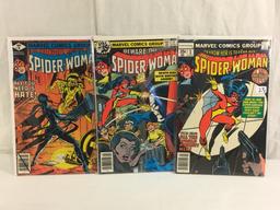 Lot of 3 Pcs Collector Vintage Marvel Comics The Spider-woman Comic Books No.1.11.16.