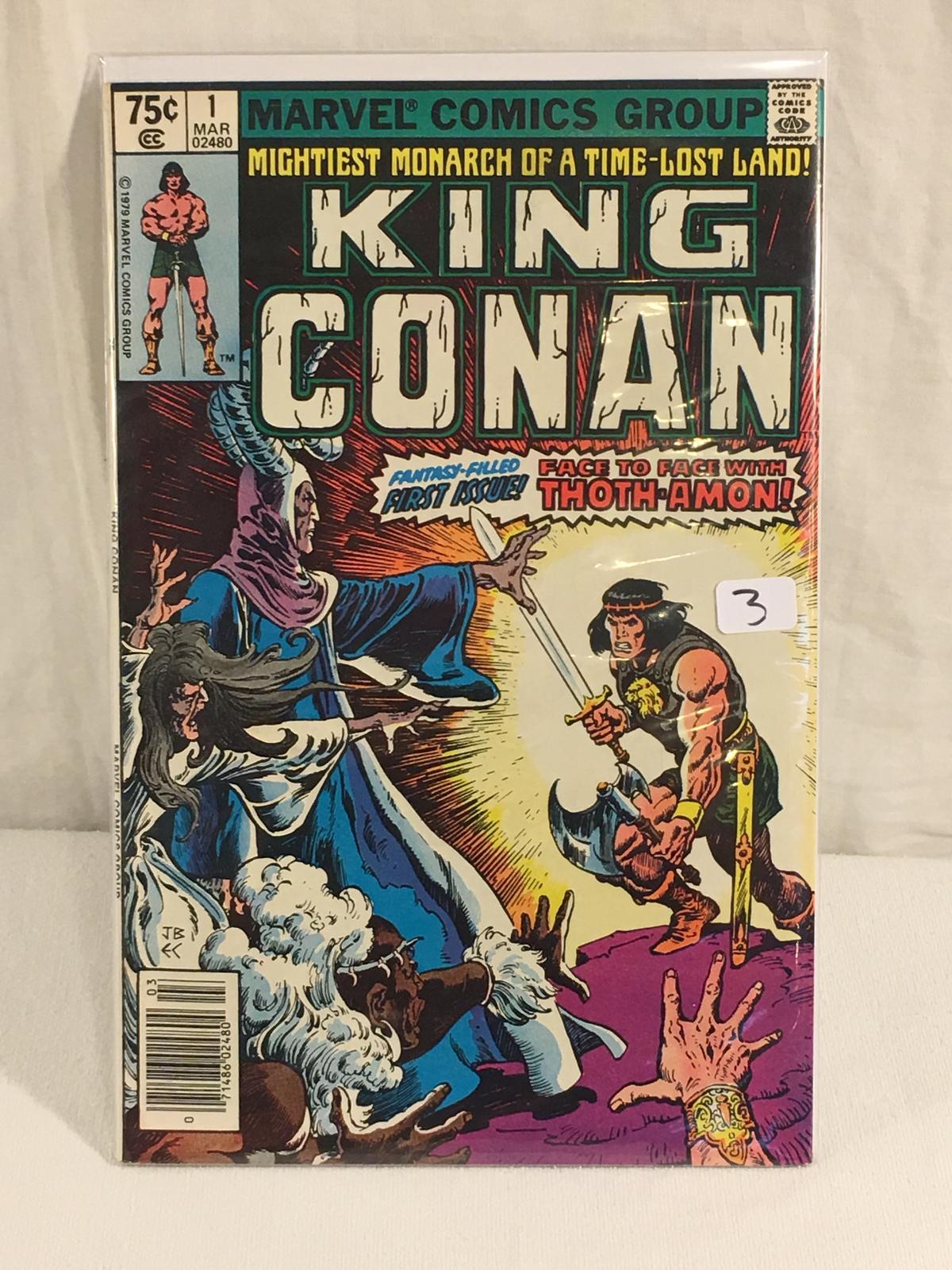 Collector Vintage Marvel Comics King Conan Comic Book No.1