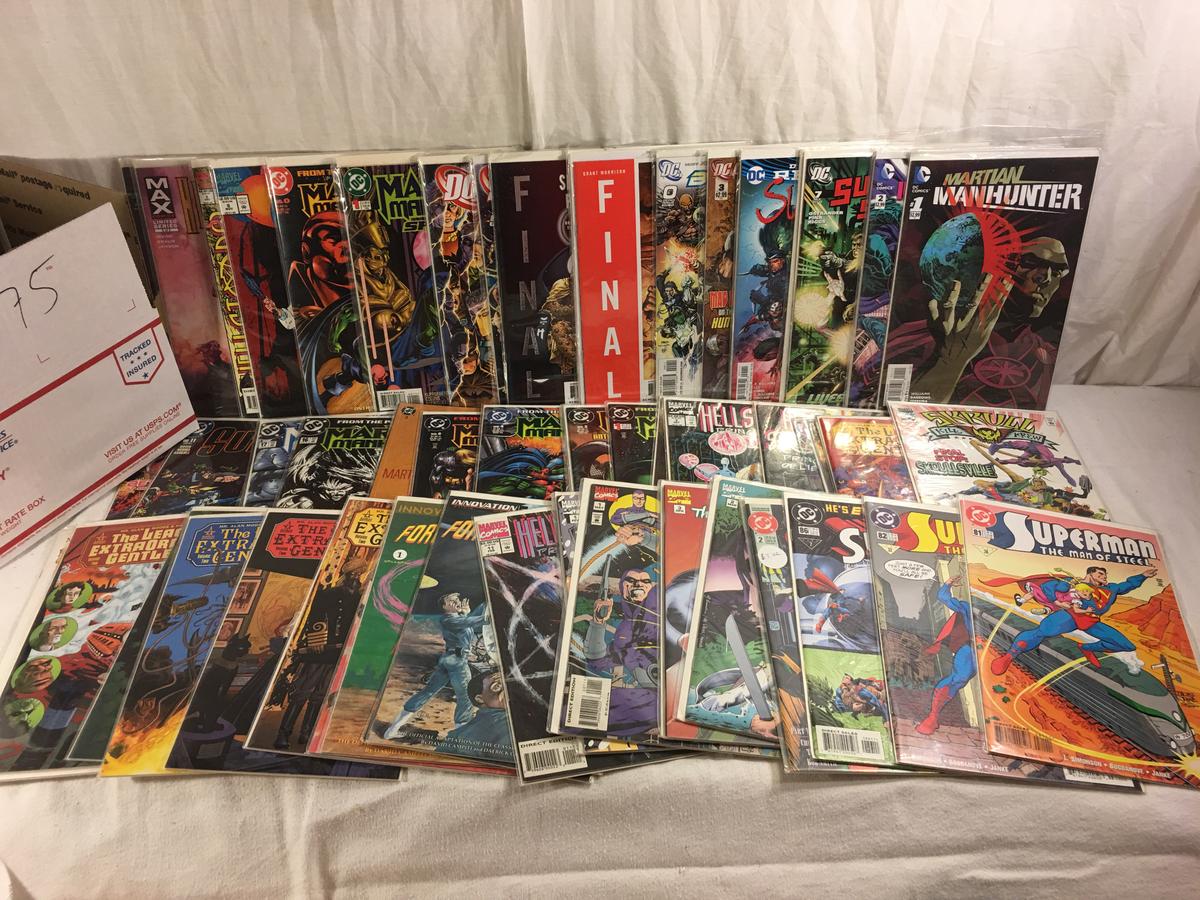 FULL Packed BOX of Collector Assorted Marvel DC Comic Books in Medium Flat Rate Box $14.95 Shipping