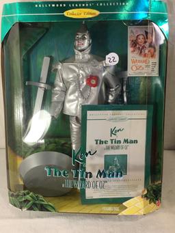 NIB Collector The Wizard Of Oz The Tin Man Ken Doll Box: 13.5"x10.5"
