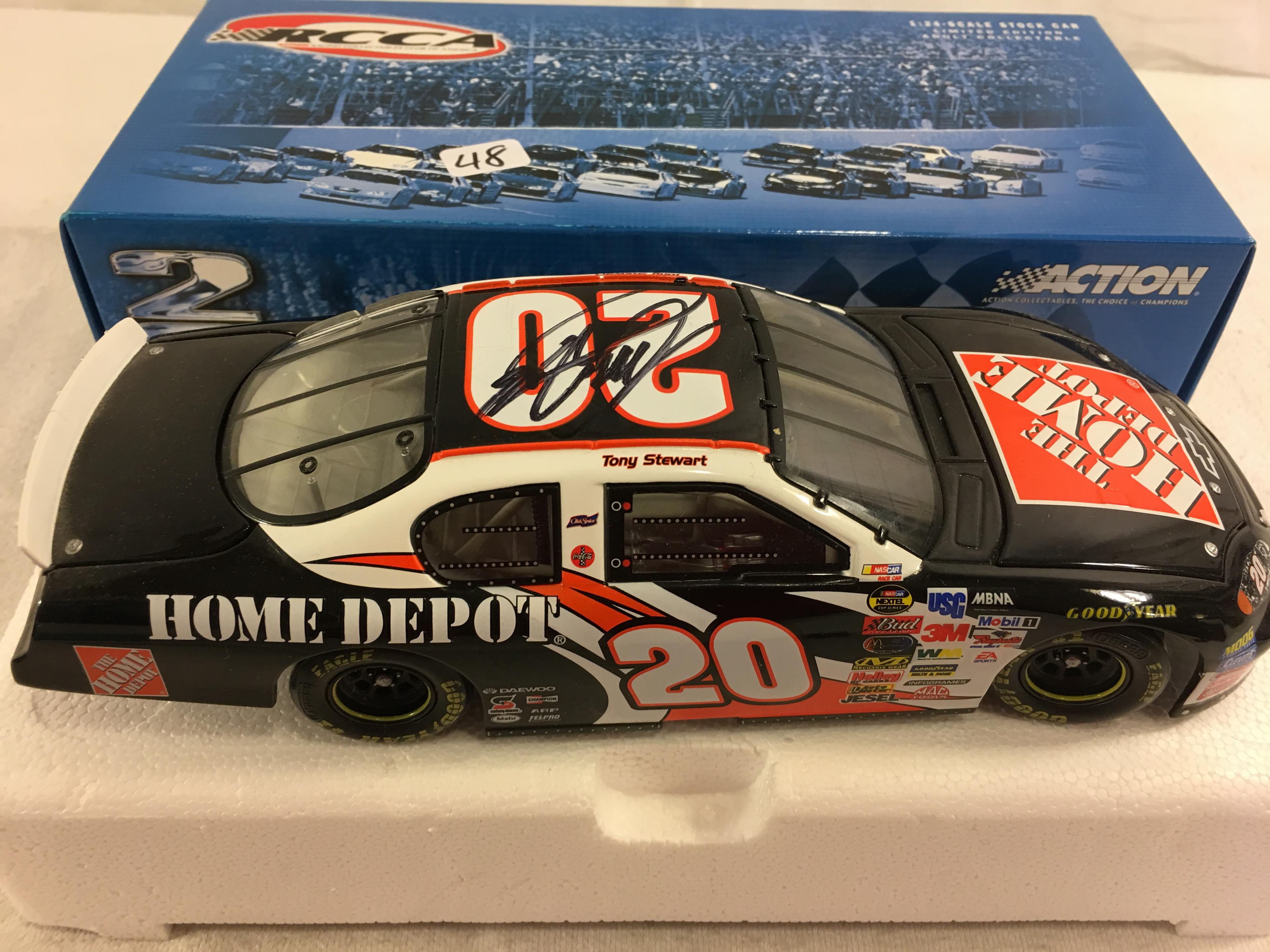 NIB Collector Action NASCAR Dale Earnhardt Jr 2004 Monte Carlo Club Signed Die Cast Car