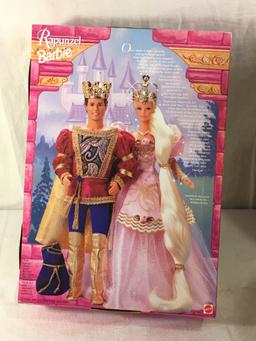 NIB Collector Rapunzel Barbie Doll Box: 13"x9.5"