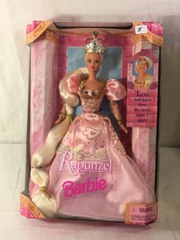NIB Collector Rapunzel Barbie Doll Box: 13"x9.5"