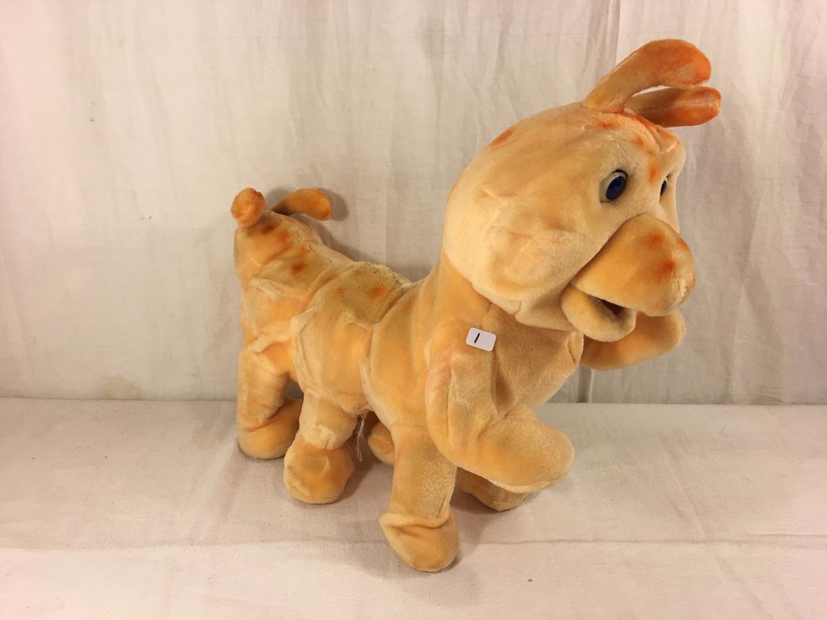 Collector Vintage 1985 Alchemy II World's of Wonder Grubby Animated Talking Stuffed Animal 18" long