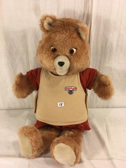 Collector Vintage 1985 Alchemy II World's of Wonder Teddy Ruxpin Animated Talking Teddy Bear 19" tal