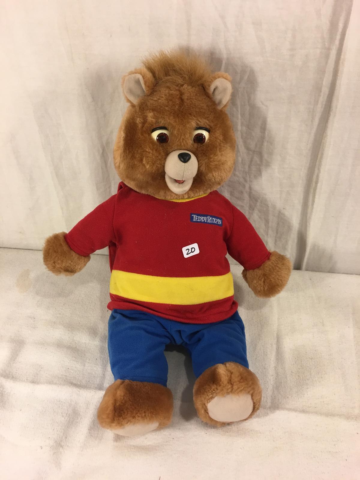 Collector 1998 Alchemy II Teddy Ruxpin Animated Talking Teddy Bear 16" Tall