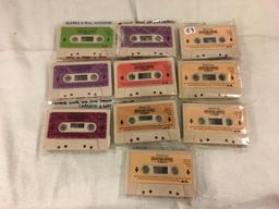 Collector Vintage Alchemy II World's of Wonder Teddy Ruxpin Assorted 10 Cassettes