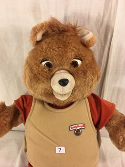 Collector Vintage 1985 Alchemy II World's of Wonder Teddy Ruxpin Animated Talking Teddy Bear 19" tal