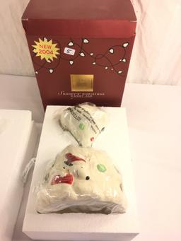 Collector Lenox Peanuts 2004 New Snoopy's Christmas Candy Jar Box Size: 10.5"Tall x7.5" Width