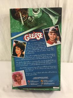 NIB Collector Barbie Pink Label 30 Years Grease Musical Doll W/Stand Size: 13"Tall Box