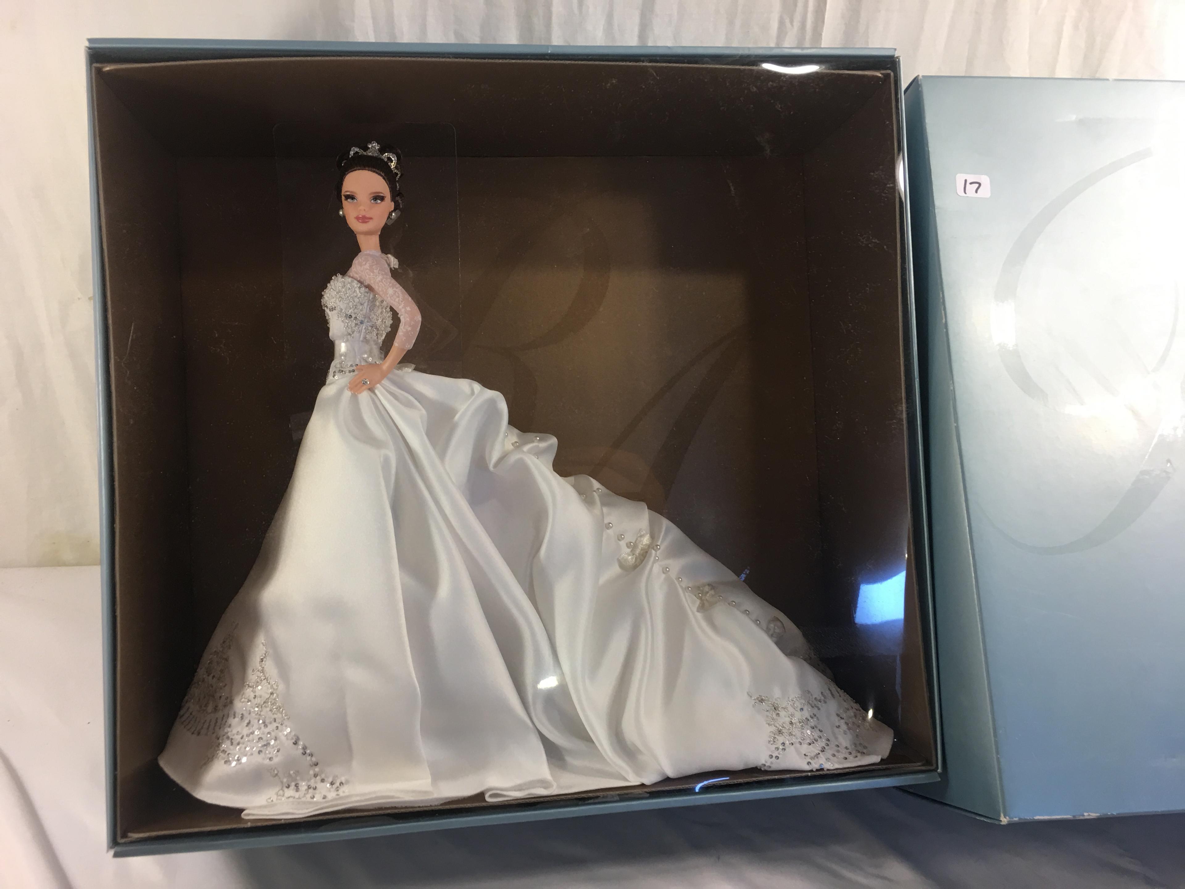 Collector NIB Barbie Collector Gold Label Reem Acra Bride Doll Box Size: 15.5x16"