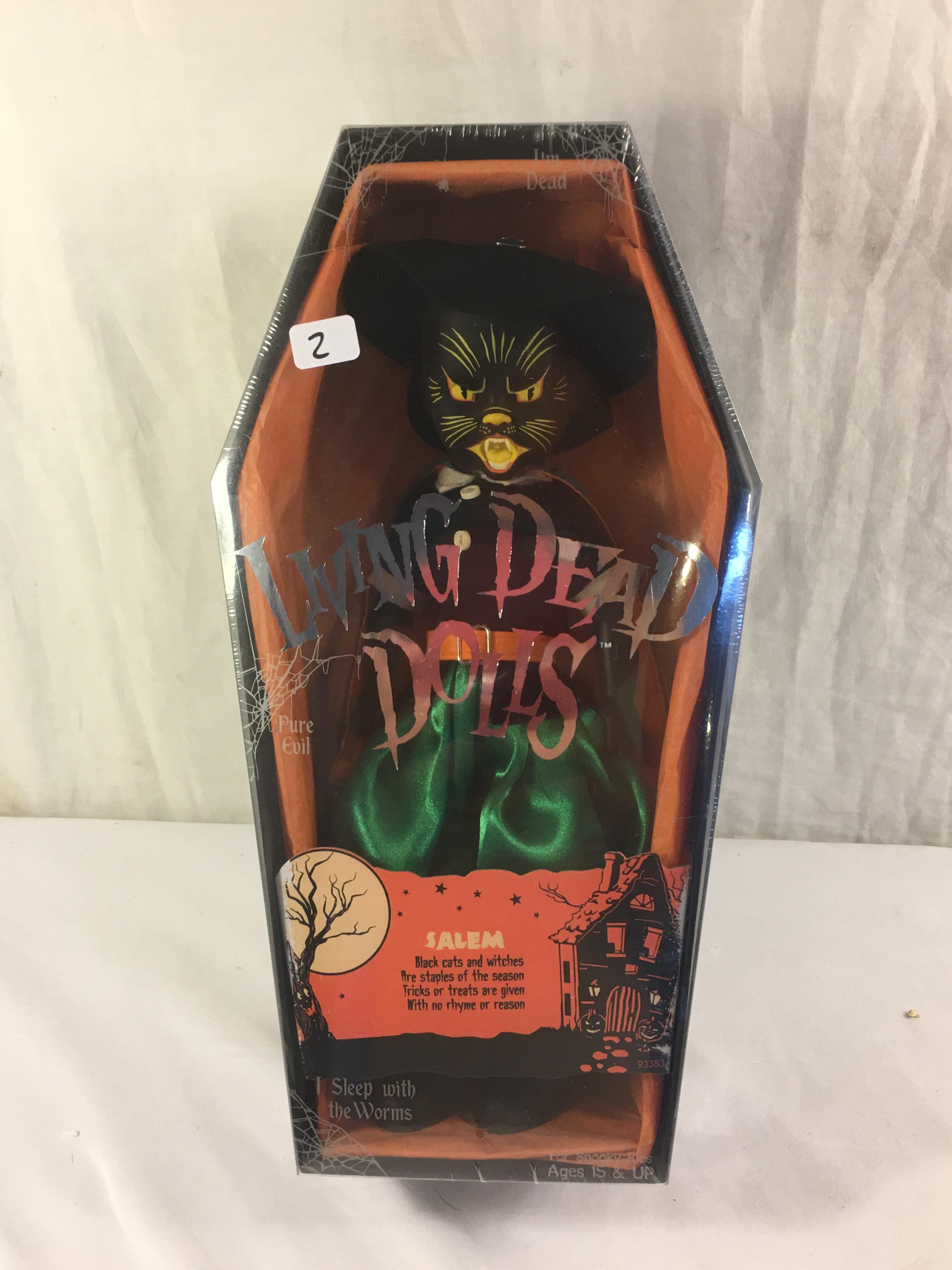 New Sealed Mezco Toyz Living Dead Dolls Salem Doll Box Size: 12"Tall Box