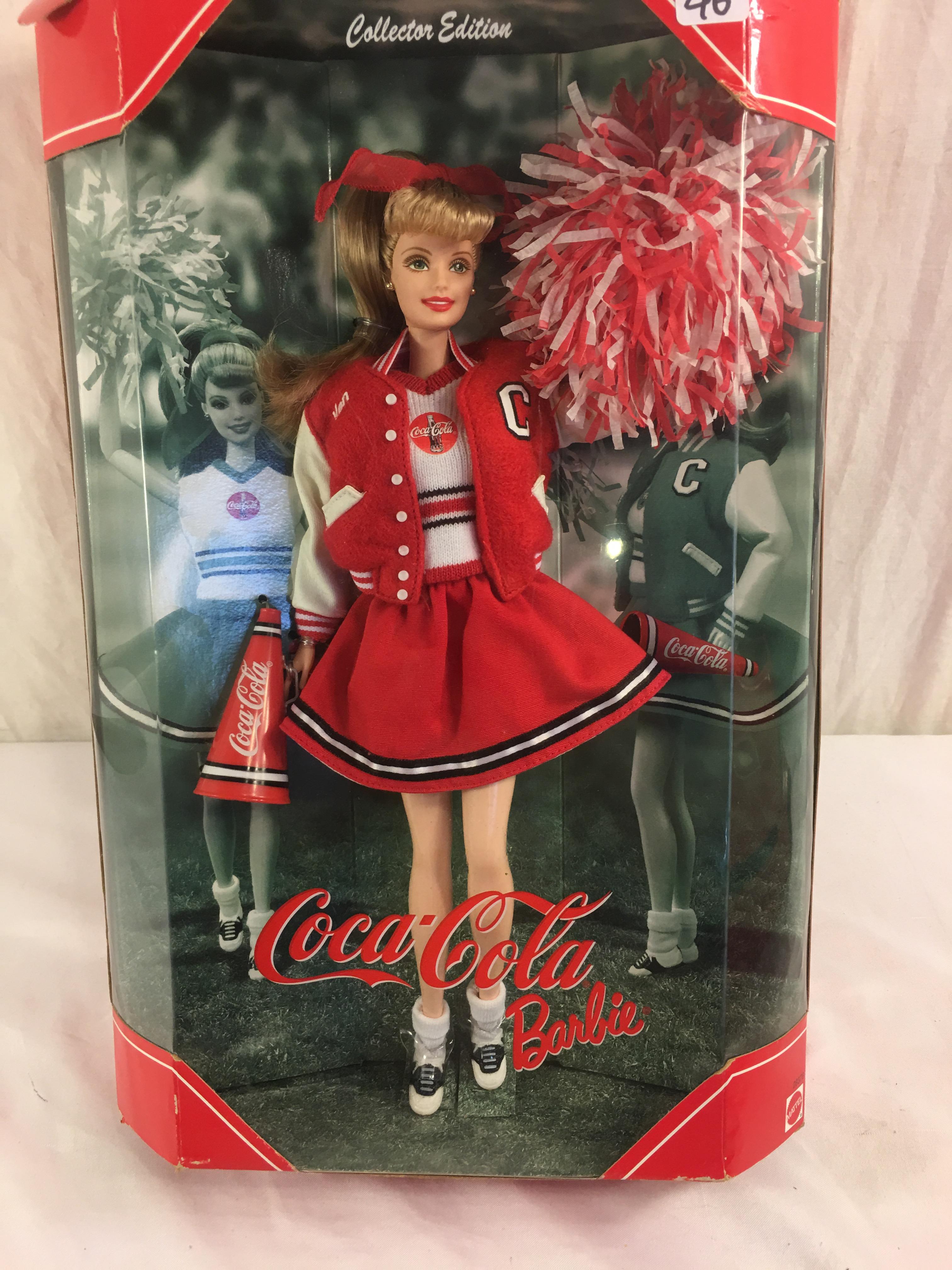 Collector Barbie Mattel Coca Cola Barbie Doll 13"tall Box Has Damage