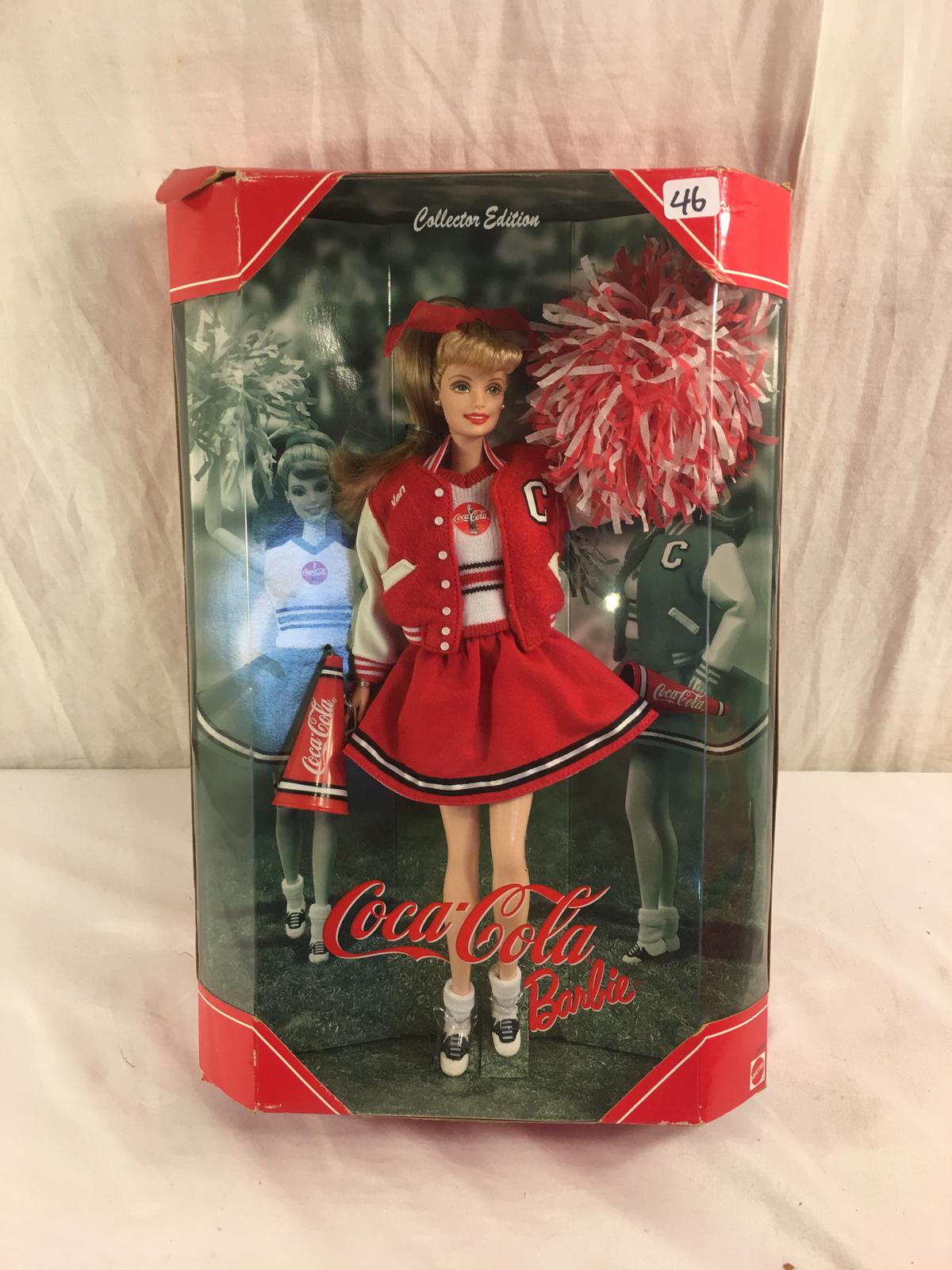 Collector Barbie Mattel Coca Cola Barbie Doll 13"tall Box Has Damage