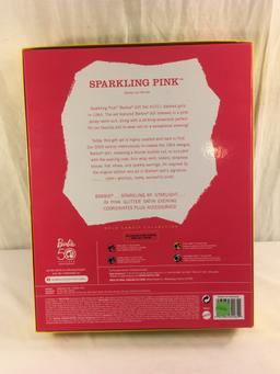 NIB Collector Barbie Mattel Sparkling Pink Gift Set By Mattel Box Size: 14"tall Box Size