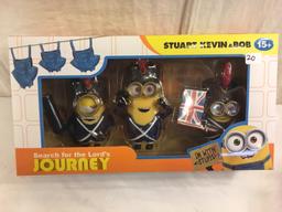 NIB Collector Minion Search For the Lord's Journey Stuart Kevin & Bob 12.5x6.5" Box Size