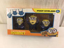 NIB Collector Minion Search For the Lord's Journey Stuart Kevin & Bob 12.5x6.5" Box Size