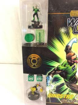 NIB Collector Marvel Heroclix War of Light Sinestro Corps War Scenario Pack Figure Box: 12"x9"