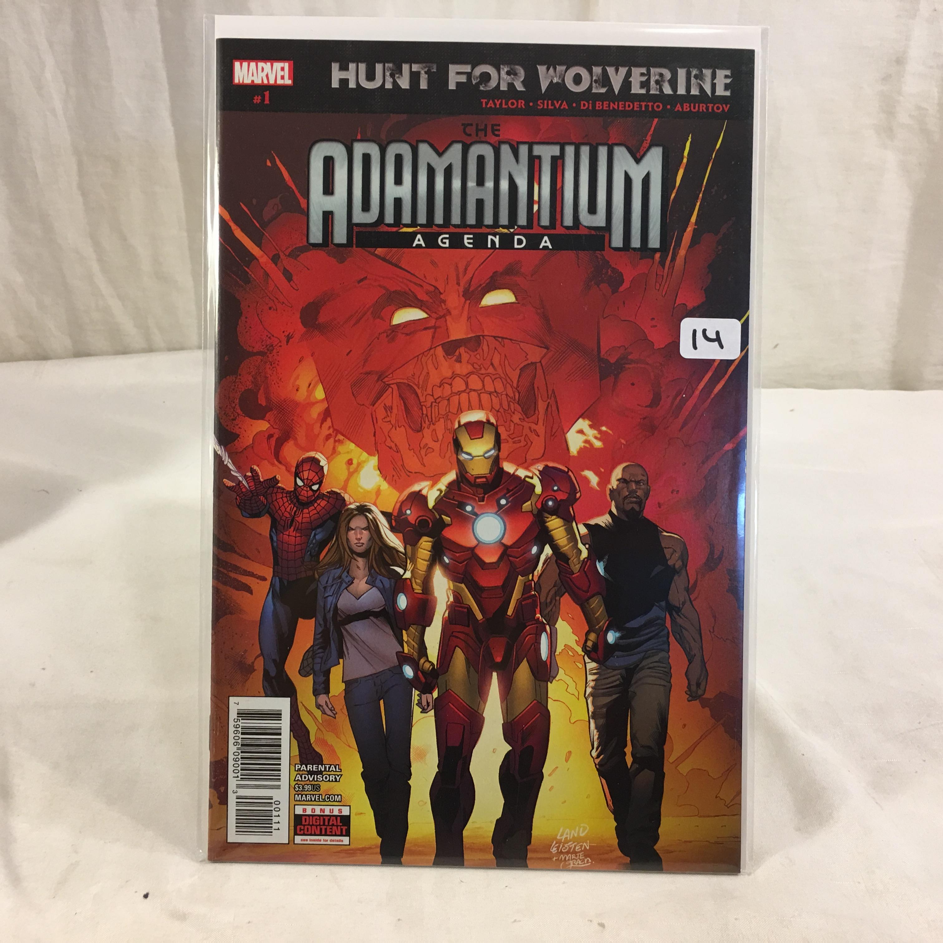 Collector Marvel Comic Book Hunt For Wolverine The Adamantium Agenda #1 Marvel Comic Book