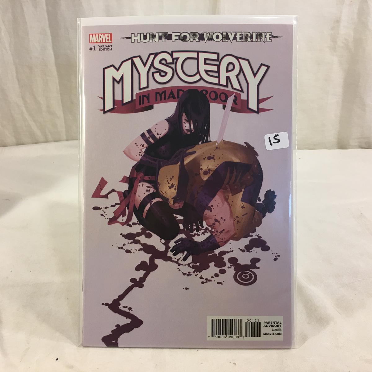 Collector Marvel Comic Book Variant Edition Hunt For Wolverine #1 Mystery in Madripoor