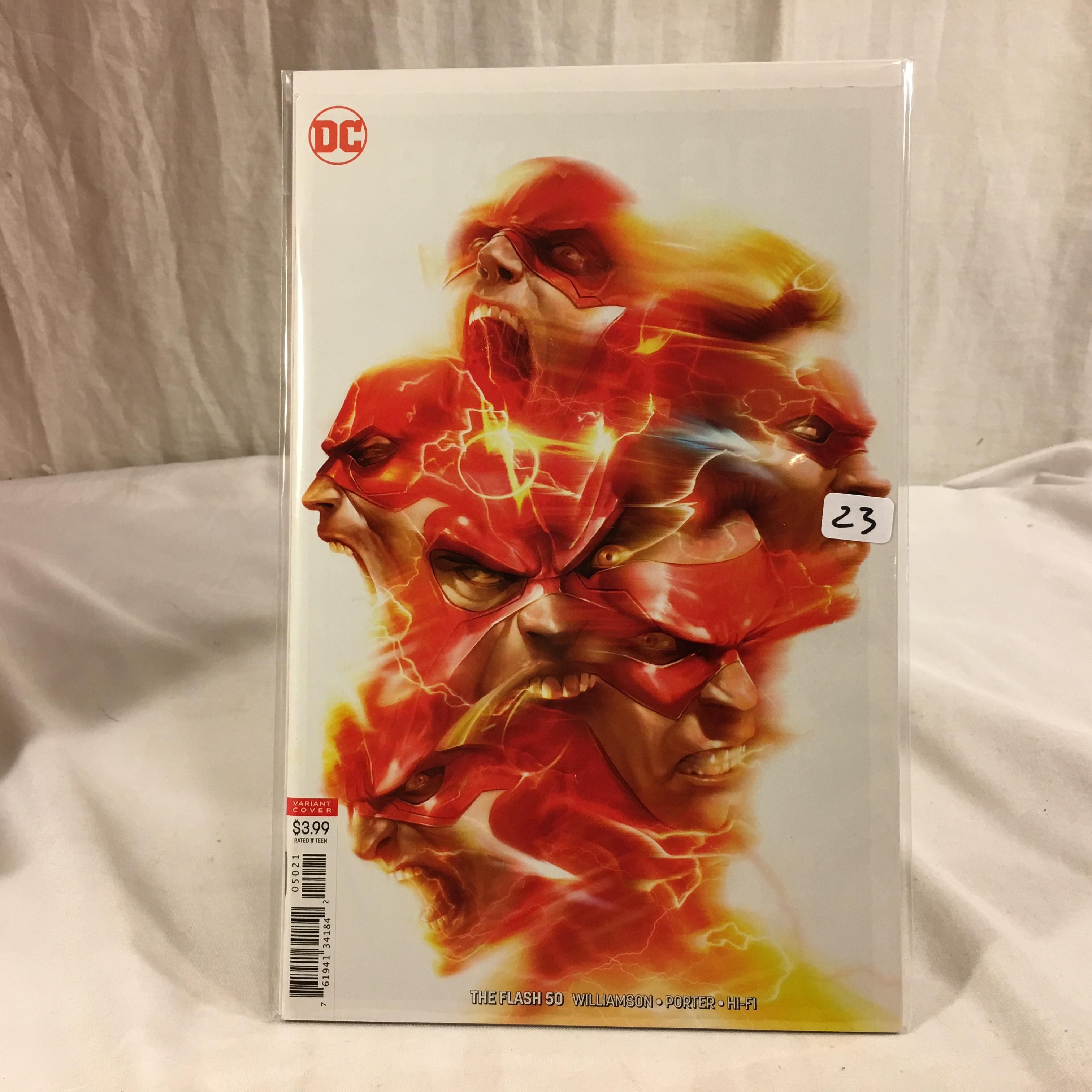 Collector DC, Comics The Flash #50 Variant Edition Cover  Comic Book