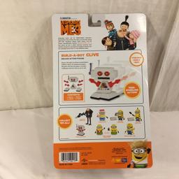 NIB Illumination Ent. Minions Deluxe Action Figure Build-A-Bot Clive 6-7"Tall