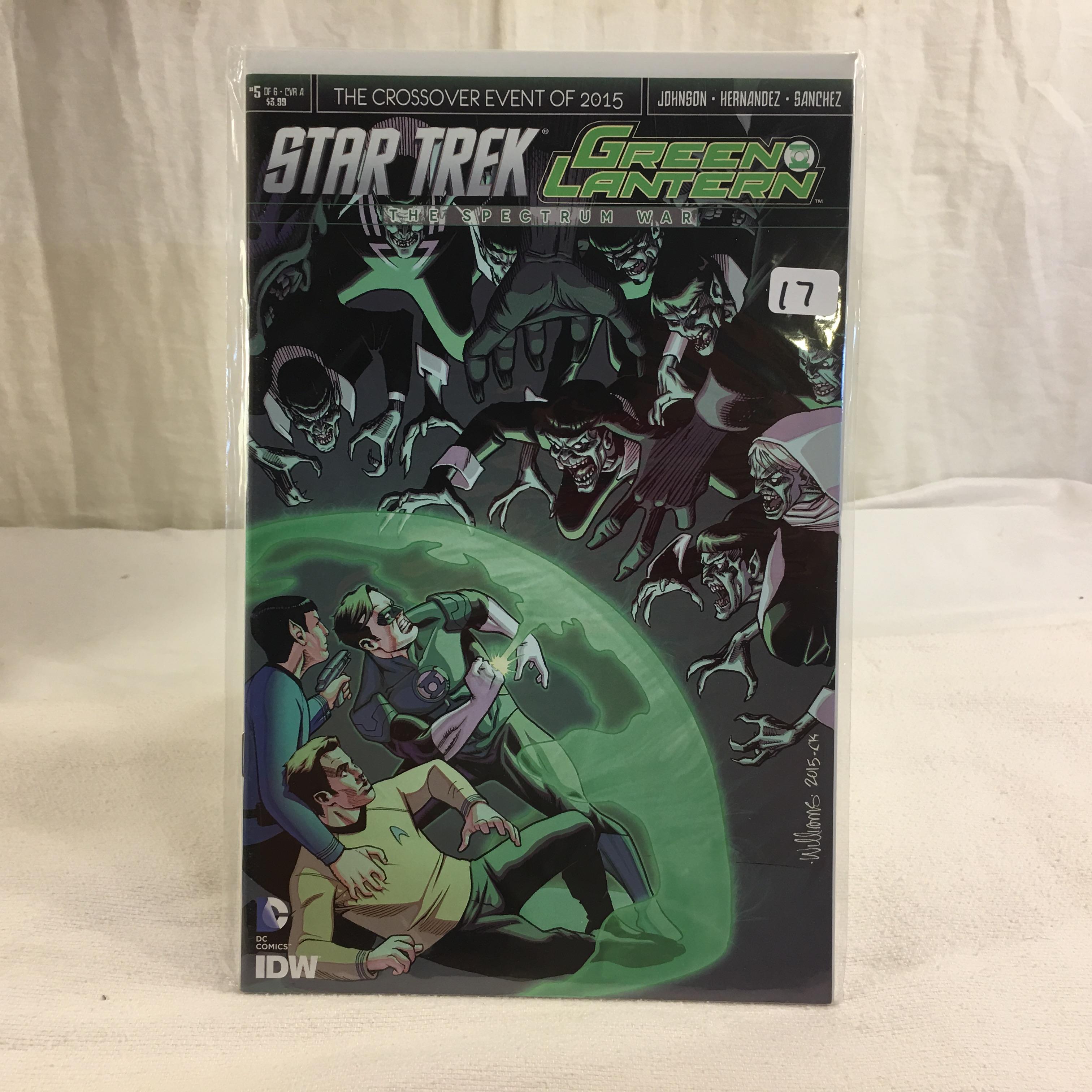 Collector IDW DC, Comics Star Trek Green Lantern The Spectrum War #5 Of 6 Cover A 2019