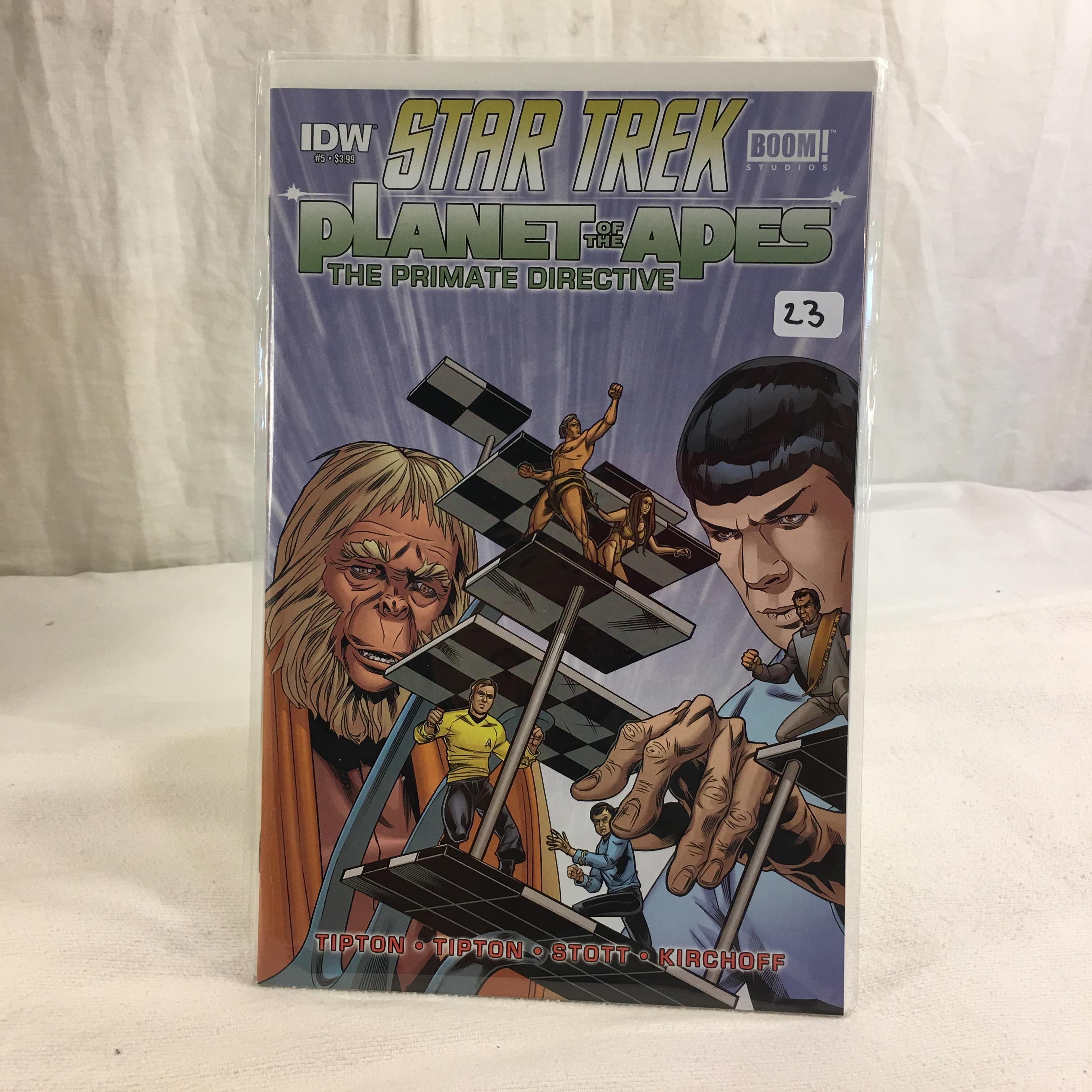 Collector IDW Comics Star Trek Boom Studios Planet Of The Apes The Primate Directive #5 Comic