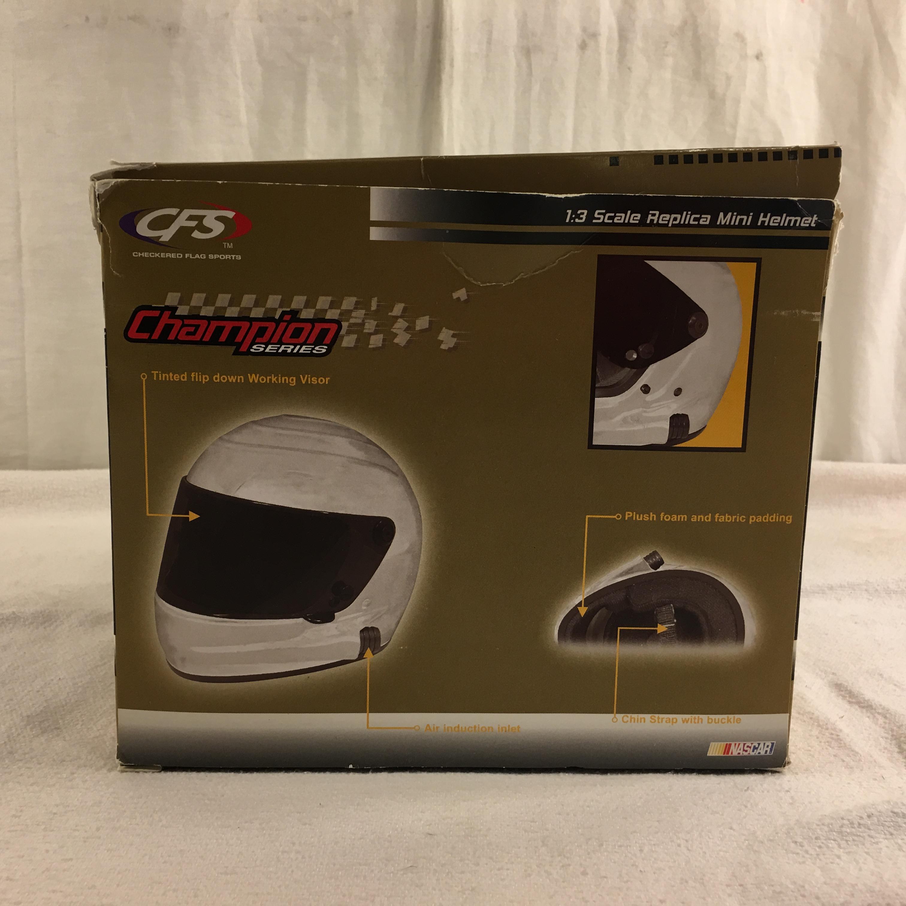 Collector Action Racing National Guard Mtn. Dew Enegry  1:3 Scale Rep Mini Helmet Hand Signed