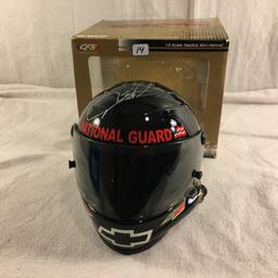 Collector Action Racing National Guard Mtn. Dew Enegry  1:3 Scale Rep Mini Helmet Hand Signed