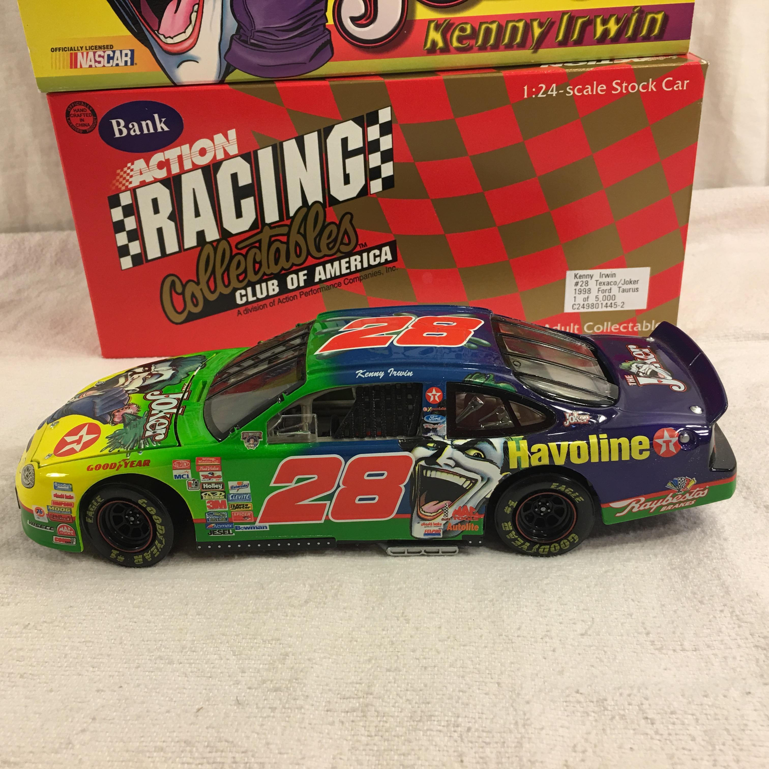 Collector Nascar ActionKenny Irwin #28 Texaco/Joker 1998 Ford Taurus 1:24 Scale C249801445-2