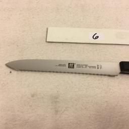 Collector Zwilling J.A. Henckles Twin Gourment Made in Japan Knife 5"Blade 9" Overall Size