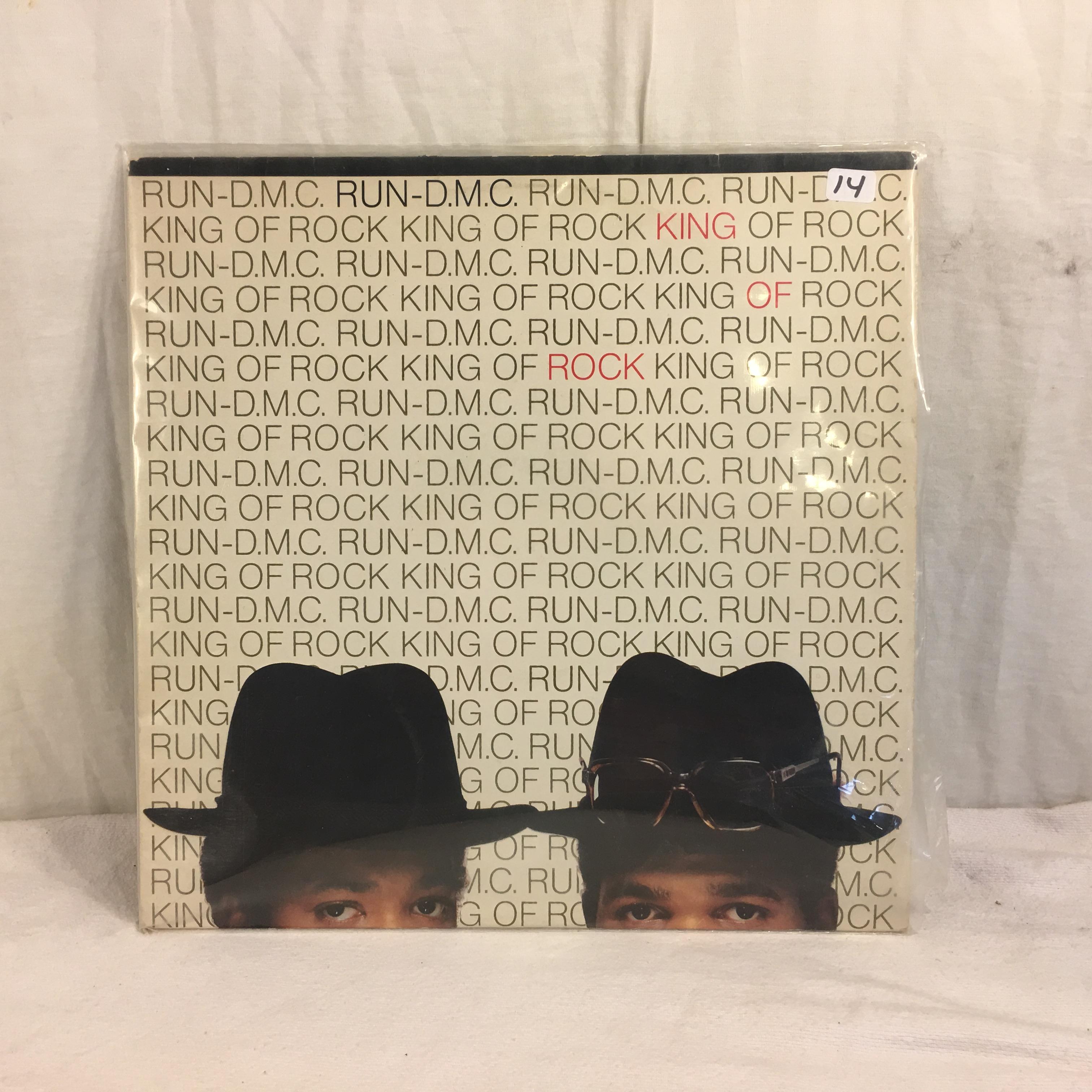 Collector Vintage 1985 Profile Recors Run-D.M.C King Of Rock Vinyl Record Album